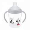 Dojčenská fľaša na učenie NUK Perfect Match DISNEY Minnie grey 150 ml sivá