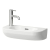 LAUFEN Lua závesné umývadielko s otvorom vľavo, s prepadom, 500 x 230 mm, biela, H8150820001051