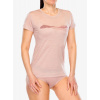 Merino tričko dámske Sensor Merino Air Hills SS Tee - dusty pink