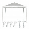 Záhradný pavilón, obchodný párty stan, altánok, biely, 3 x 3 m