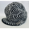 pánska čiapka XRAY SPIRAL BEANIE Black and White