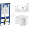 Siko Závěsný WC set Geberit do lehkých stěn / předstěnová SAT GESREX72S20