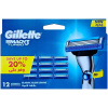 Gillette Vložky čepele do strojčeka Gillette Mach3 Turbo 12 kusov originálne