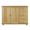 Casarredo DK-144 komoda s 5 zásuvkami morenie gray