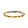 Rebel & Ružové RR-60143-G-M Bracelet Yellowgold Handmade Rocks