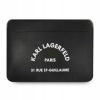 Karl Lagerfeld Puzdro 13 čierne/black Saffiano