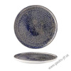 Tanier plytký 26 cm Optimo SHELL Blue (G.Benedikt DecoLab Shell - Blue)