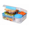 Sistema lunchbox bento 5-komorový to-go 1650ml MODRÁ (Sistema lunchbox bento 5-komorový to-go 1650ml MODRÁ)