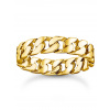 Thomas Sabo TR2496-413-39-54 ring - chain links gold plated Ladies