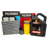 FILTRON SADA FILTROV OLEJ MOTUL 5V30 4L KIA SPORTAGE IV QL 1.6 GDI 132KM