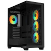 BitFenix skříň CETO / ATX / 4x 120mm FRGB fan / 2x USB 3.0 / USB-C / tvrzené sklo / černá BFC-CET-500-KKGSK-4F