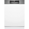 Bosch Séria 6 Zabudovateľná umývačka riadu 60 cm Brúsená ocel SMI6ECS10E