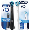 NÁHRADNÉ HLAVICE ORAL-B iO ULTIMATE CLEAN CARE WHITE BLACK