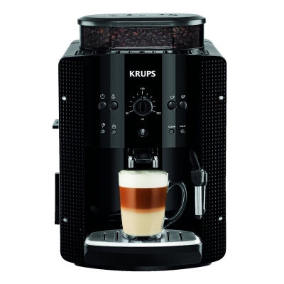 Krups EA8108 - Espresso - 1,8 l - Zrnková káva - Mletá káva - Zabudovaný mlynček - 1450 W - Čierna