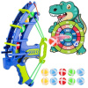WOOPIE Dart Dart Game 2 v 1 Štít + Dino Bow Launcher Set