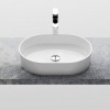 Ravak UMÝVADLO MOON 2 white bez prepadu XJN01300002