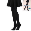 LADYB MICRO TIGHTS 100 DEN / Dámske silné pančuchové nohavice - nero XXL
