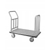 VEVOR Wózek Bagażowy 108x64x98CM Nosność 340KG Wózek Transportowy Srebrny