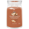 Yankee Candle Pumpkin Cinnamon Swirl Candle ( tekvicovo-škoricový slimák ) - Vonná sviečka 368 g