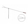 Grilovacie špajdle, ihly - Prikryte do krbu 60 cm gril (Okrúhly turistický gril)