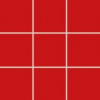 Rako Object COLOR TWO RAL 0304060 ČERVENÁ LESK 10x10 dlažba GAA0K359