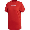 adidas COEEZE T-SHIRT červená,biela Dámske tričko 38