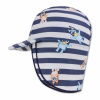 Swim Essentials Plavkový klobúk pásikavý s ochranou krku s UPF 50+ Bluey Vek: 1-2 rok.