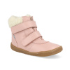 Barefoot zimné Pegres Skinny SBF42 růžová