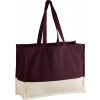WESTFORD MILL W 858 EARTH AWARE / Taška z bio bavlny - oxblood/natural 32 litrov
