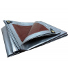 KRYCIA PLACHTA 5x8m (210g/m2) STRIEBORNO - HNEDÁ