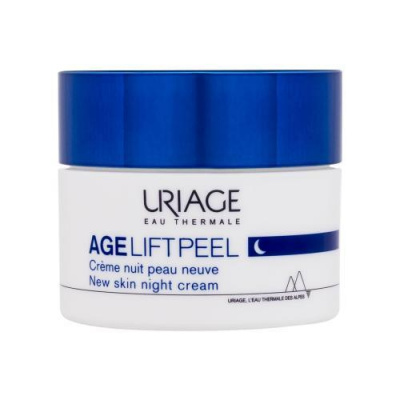 Uriage Age Lift Peel New Skin Night Cream omladzujúci a exfoliačný nočný krém 50 ml pre ženy