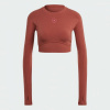 T-shirt adidas by Stella McCartney Truestrengh Crop Longsleeve Top W HR2196 (122332) Black 2XS