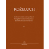 Súborné vydanie sonát pre klavír II - Leopold Koželuh