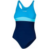 Detské plavky - Aqua-rýchlostná jednodielna outfit. 134 Navy modrá, modrá, viacfarebná (Kúpanie kostým pre detský bazén 134)