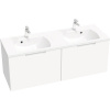 Kúpeľňová skrinka pod umývadlo RAVAK Classic II biela 130 x 47 x 45 cm X000001482