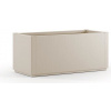 STEFANPLAST Kvetináč, vyvýšený záhon ETHICA 80x36x35cm krémovo biela