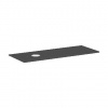 Hansgrohe Xelu Q - Doska pod umývadlo 136x55 cm, výrez vľavo, matná sivá 54116910