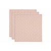 Jollein Plienky 3 ks 70x70 cm Miffy Silhouettes Wild Rose