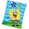 Carbotex Detská deka Sponge Bob Zábava v Mori 130x170 cm
