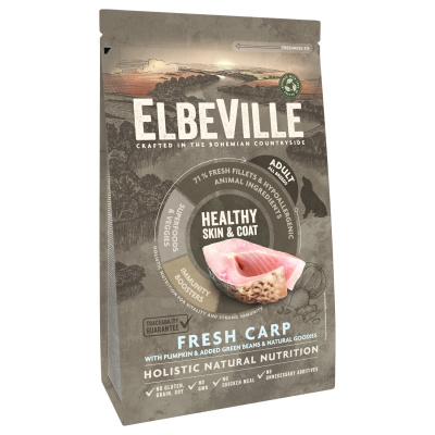 Elbeville Granuly Adult All Breeds Fresh Carp - Healthy Skin and Coat 1.4 kg