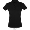 SOL's Collection Polokošile Perfect Women, piqué, krátká rukáv, dámská COT25113500203-black L Černá