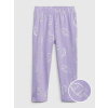GAP Baby bavlnené legíny Mix & Match Fialová 2YRS Fialová Fialová
