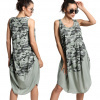 Fashionweek Dámske letné šaty BOHO ITALY A607 Farba: moro khaki, Veľkosť: Universal