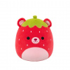SQUISHMALLOWS Jahodový medveď - Romeo, 30 cm