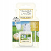 Vonná visačka do auta Yankee Candle Clean Cotton gélová 30 g