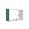 Prístrešok na drevo G21 WOH 682 302x119cm Green