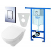 V&B set Villeroy Boch O.novo C+ ,GROHE 38 588,nádžka pre jadro,tlačidlo chróm,tesnenie 5660H1R1+38588+38732