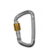 Karabína Climbing Technology D-Shape Steel CF SG - zinc plated