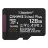 Kingston MicroSDXC karta 128GB Canvas Select Plus, U1, V10, A1 SDCS3/128GBSP