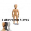 Figurína, manekýna detská FLEXIBLE 2-3 roky, abstrakt, telová, flok, bez podstavca